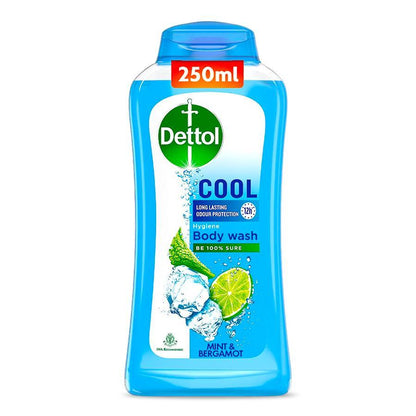 Dettol Body Wash and Shower Gel, Cool- 250ml