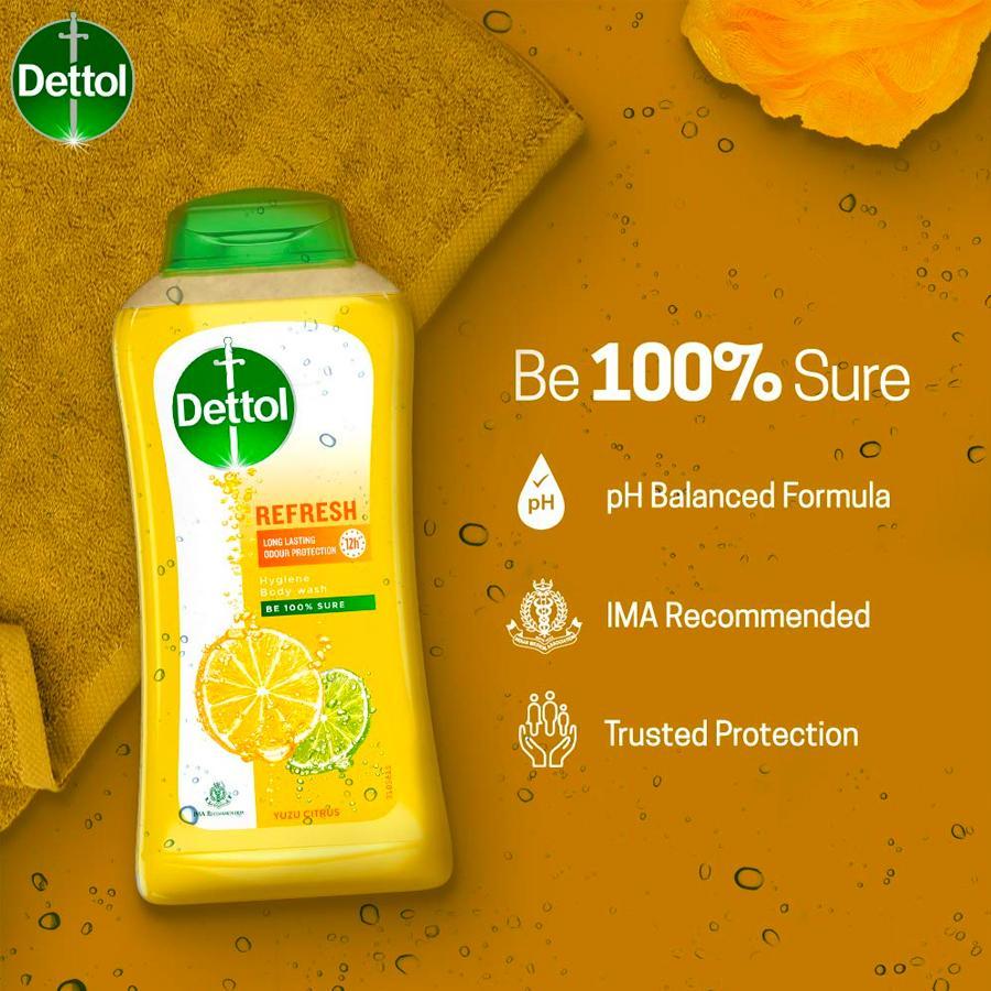 Dettol Body Wash and Shower Gel, Cool- 250ml