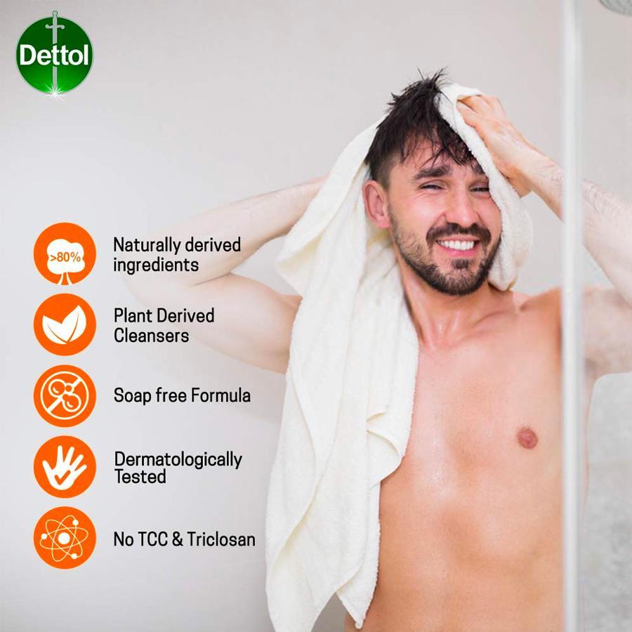 Dettol Body Wash and Shower Gel, Energize- 250ml