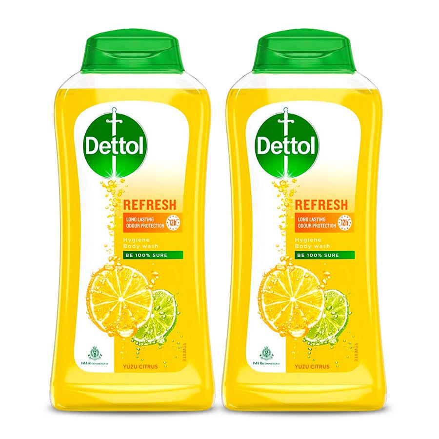 Dettol Body Wash and Shower Gel, Refresh - 250ml