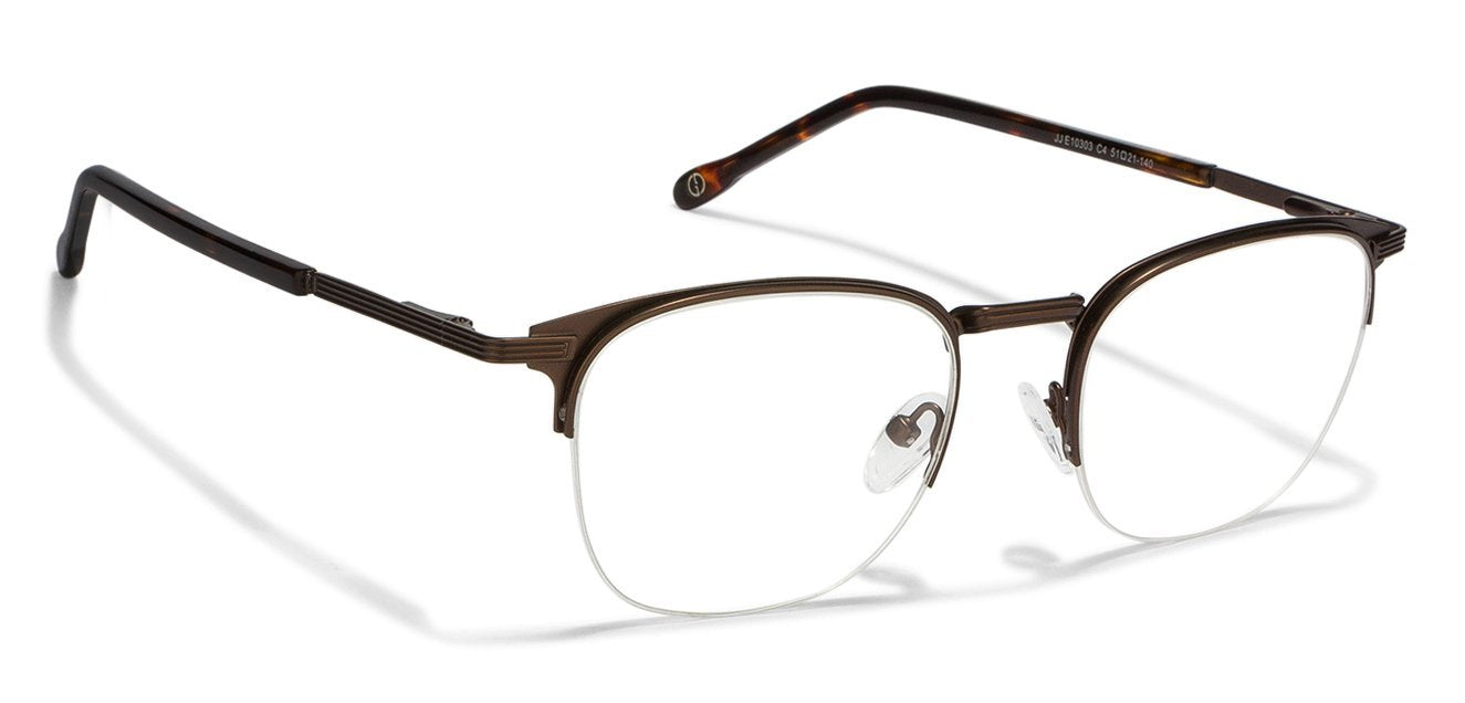 John Jacobs Brown Eyeglasses 118059 - Lenskart