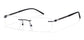 John Jacobs Black Eyeglasses 121852 - Lenskart