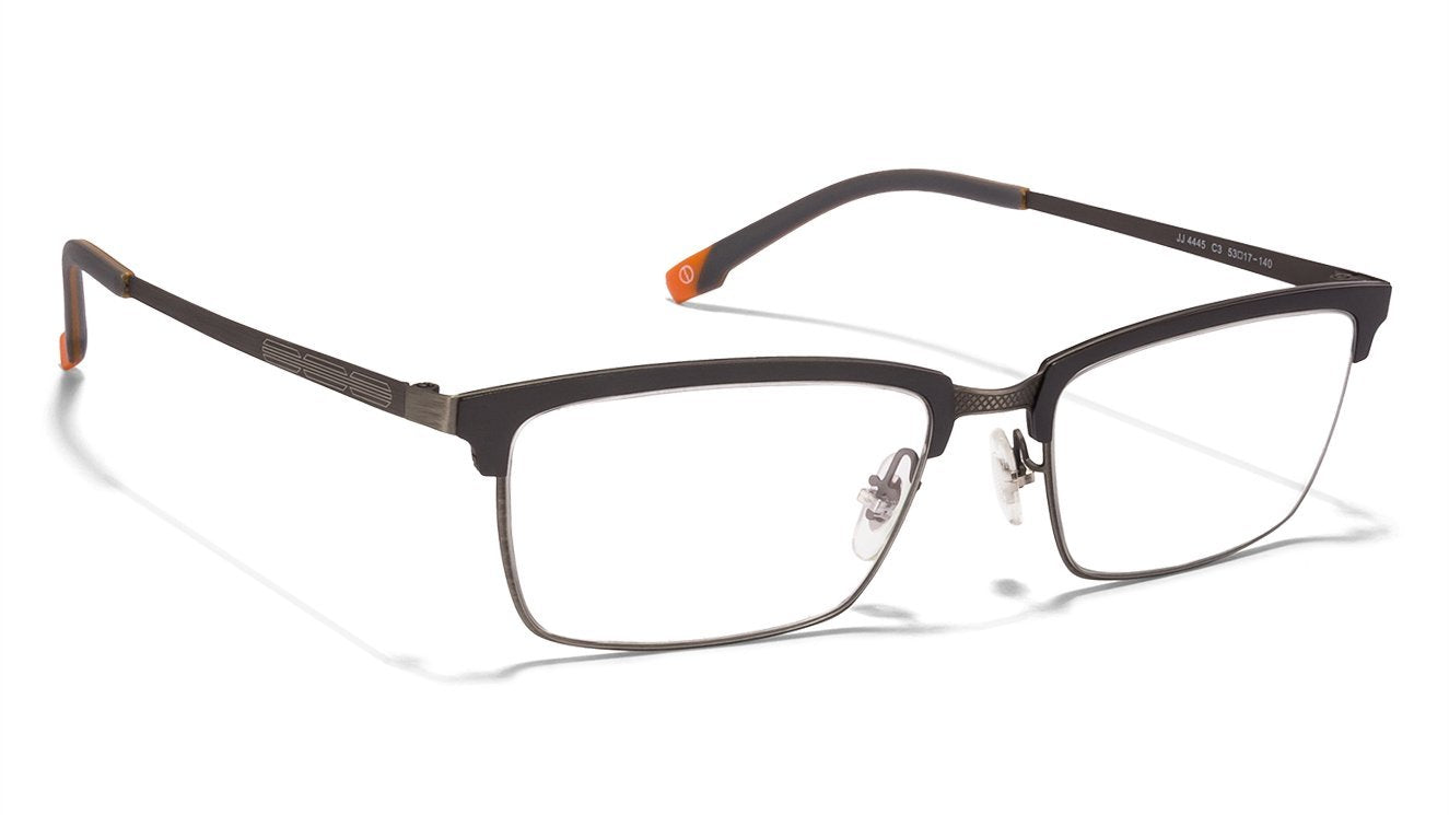 John Jacobs Grey Eyeglasses 107664 - Lenskart