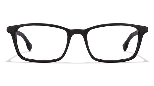 John Jacobs Black Eyeglasses 113104 - Lenskart