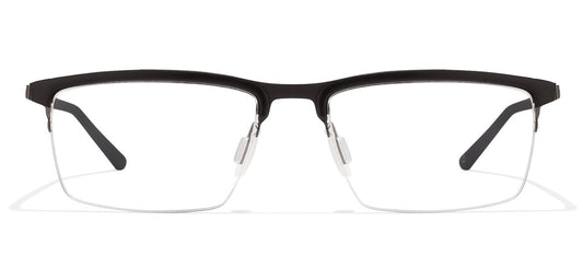 John Jacobs Black Eyeglasses 115354 - Lenskart