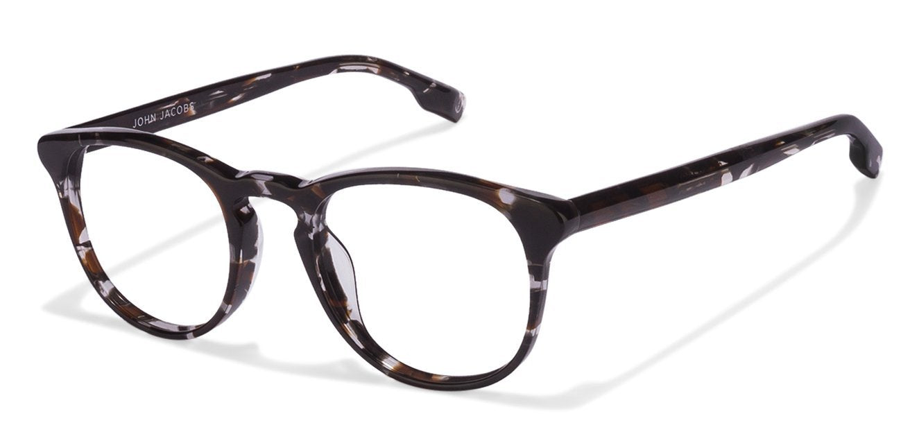 John Jacobs Tortoise Eyeglasses 115410 - Lenskart