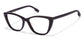 John Jacobs Black Eyeglasses 115420 - Lenskart