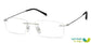 John Jacobs Silver Eyeglasses 117891 - Lenskart