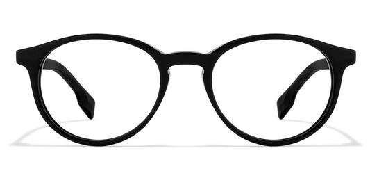 John Jacobs Black Eyeglasses 118347 - Lenskart