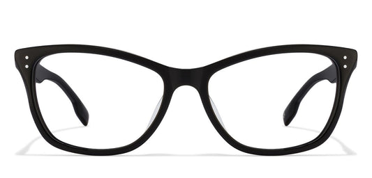 John Jacobs Black Eyeglasses 119992 - Lenskart