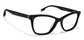 John Jacobs Black Eyeglasses 119992 - Lenskart