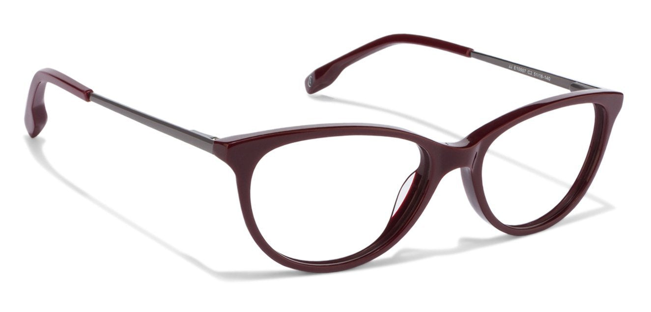 John Jacobs Red Eyeglasses 120451 - Lenskart