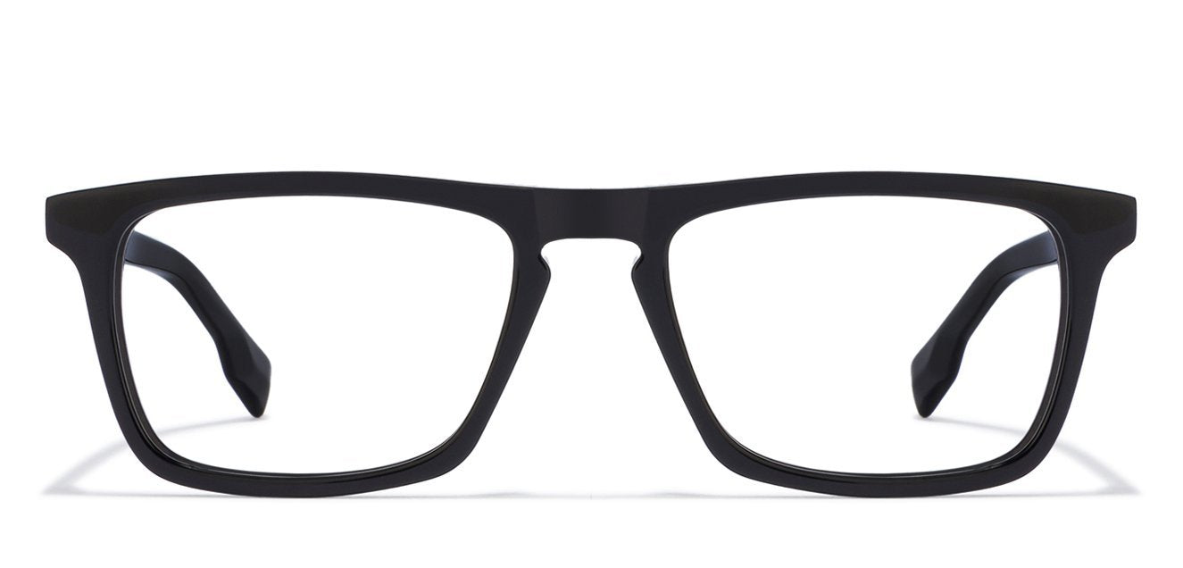 John Jacobs Black Eyeglasses 120645 - Lenskart