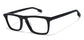 John Jacobs Black Eyeglasses 120645 - Lenskart