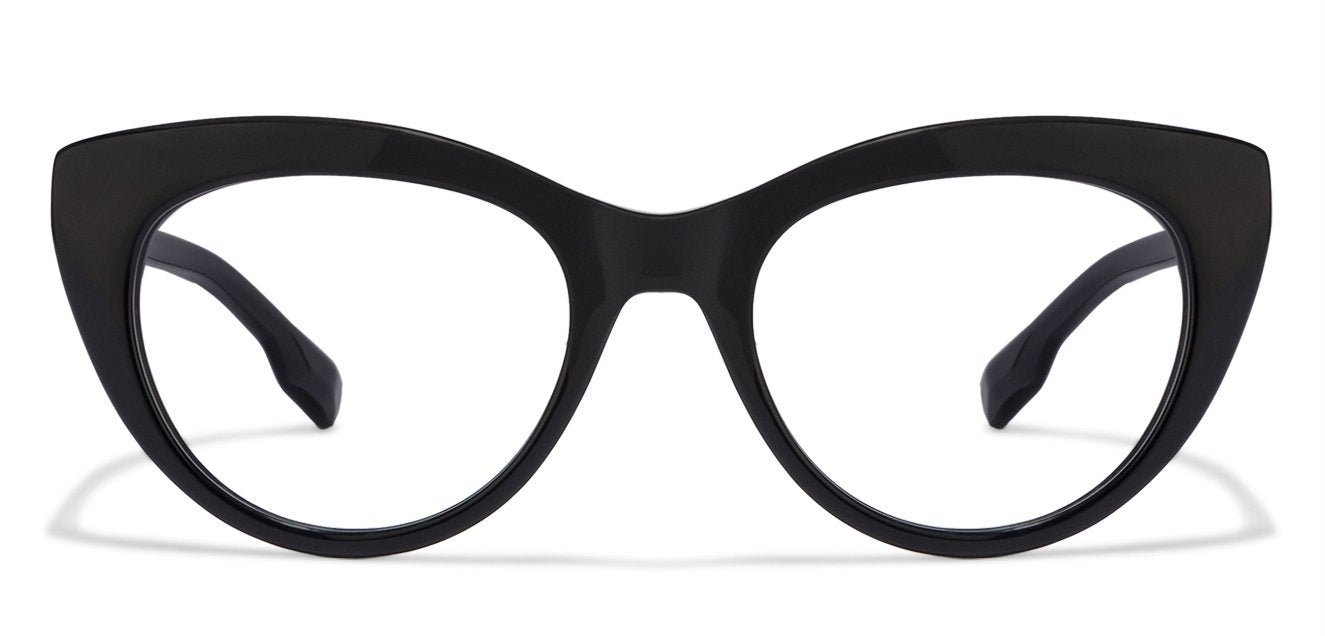 John Jacobs Black Eyeglasses 120657 - Lenskart