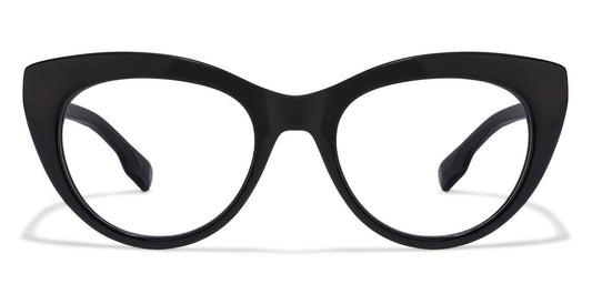 John Jacobs Black Eyeglasses 120657 - Lenskart