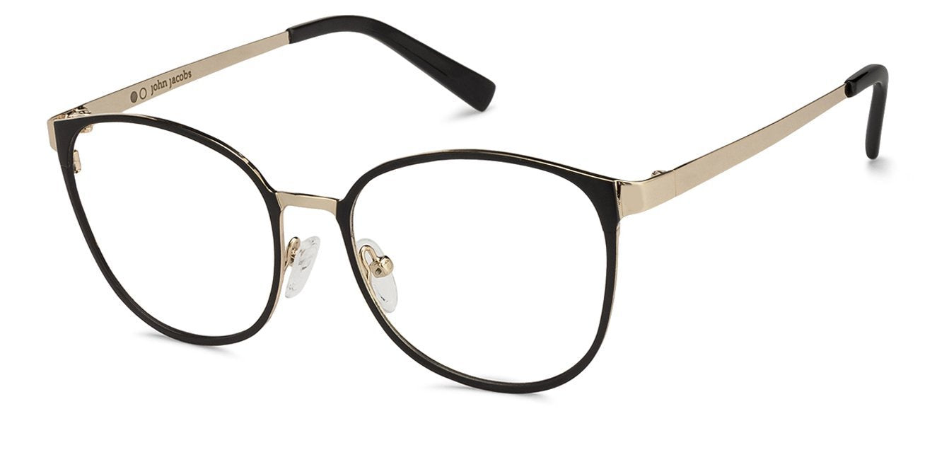 John Jacobs Golden Eyeglasses 127095 - Lenskart