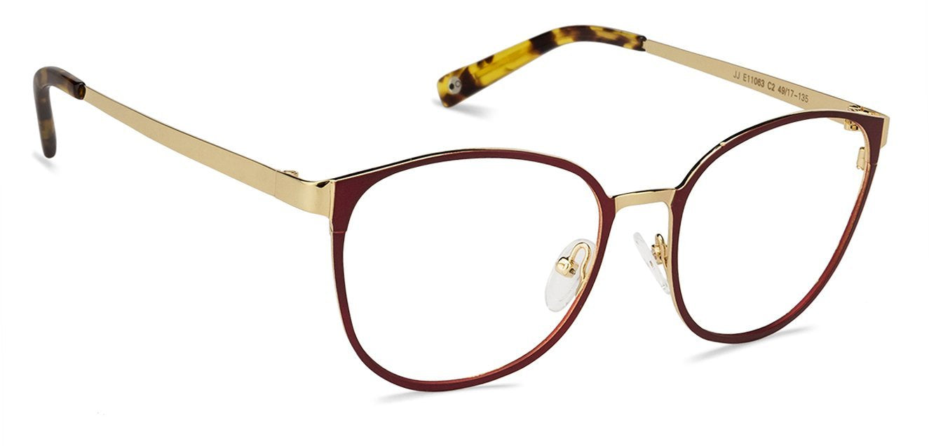 John Jacobs Golden Eyeglasses 127096 - Lenskart