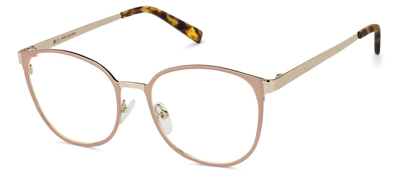 John Jacobs Golden Eyeglasses 127097 - Lenskart