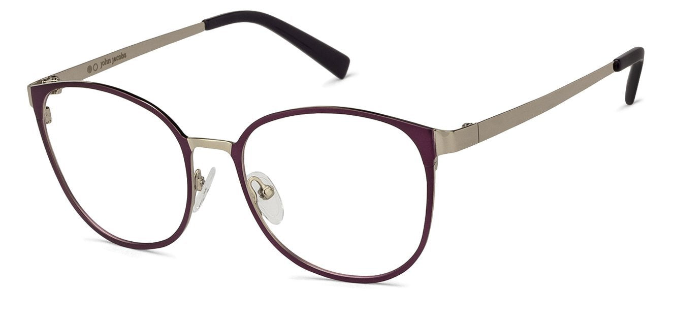 John Jacobs Purple Eyeglasses 127098 - Lenskart