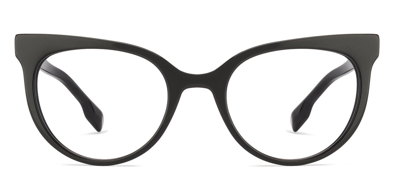 John Jacobs Black Eyeglasses 127205 - Lenskart