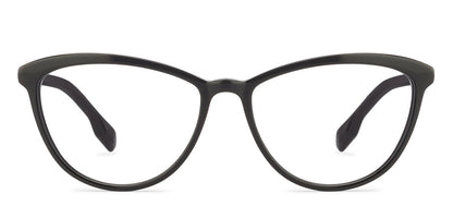 John Jacobs Black Eyeglasses 127209 - Lenskart