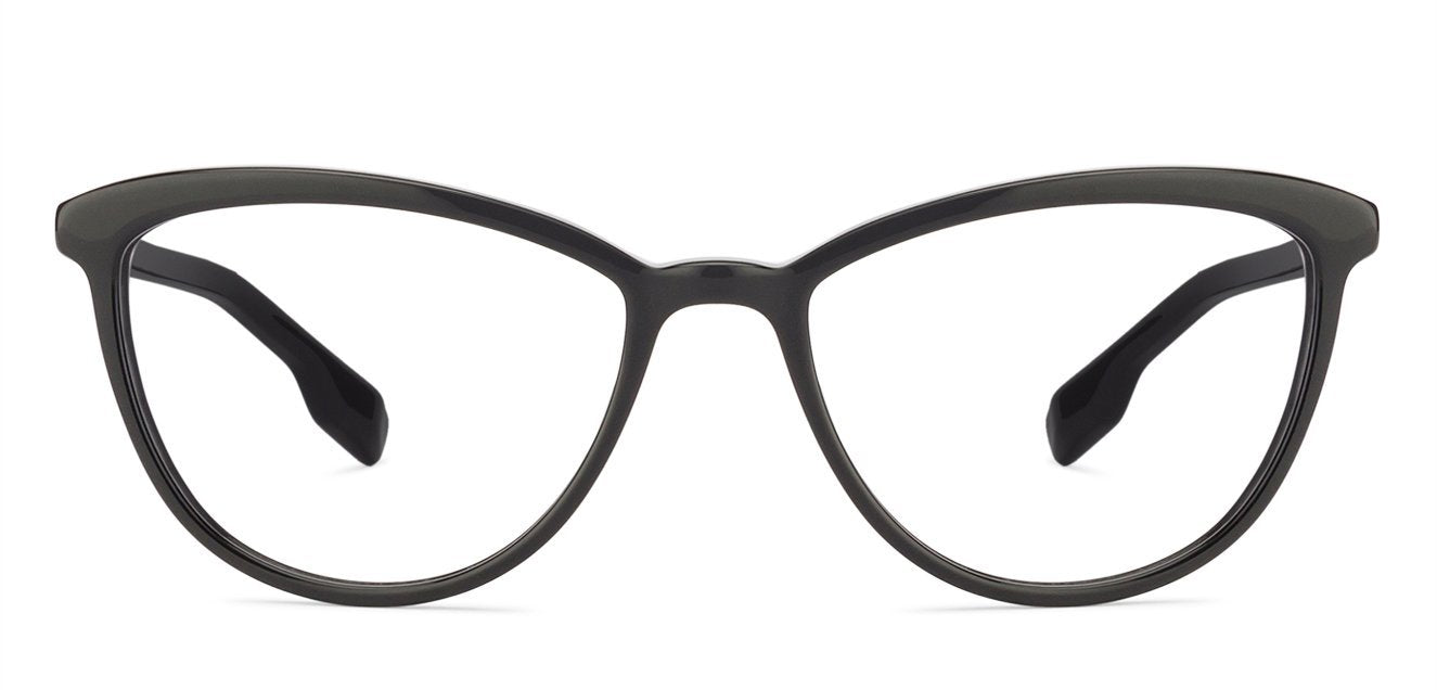 John Jacobs Black Eyeglasses 127213 - Lenskart