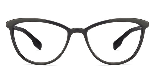 John Jacobs Black Eyeglasses 127213 - Lenskart