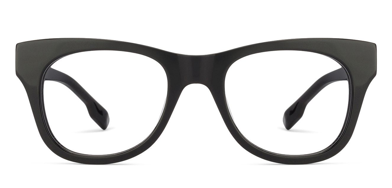 John Jacobs Black Eyeglasses 127221 - Lenskart