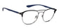 John Jacobs Black Eyeglasses 130538 - Lenskart