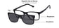 Vincent Chase Black Eyeglasses 129829